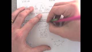 Homework Help: The Pythagorean Theorem worksheet