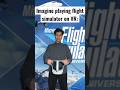 Imagine playing flight simulator on VR 😂 #relatable #viral #vr
