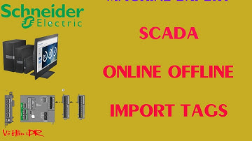 Tutorial Machine Scada Expert import tag offline vs online with tag integrate Codesys