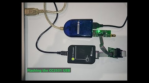 Zigbee2Mqtt Flashing CC2531