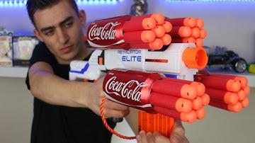 NERF WAR: COKE NERF GUN MOD