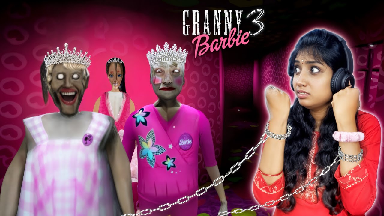 BARBIE GRANNY - Valentine's Day Mod Funny Gameplay | Jeni Gaming