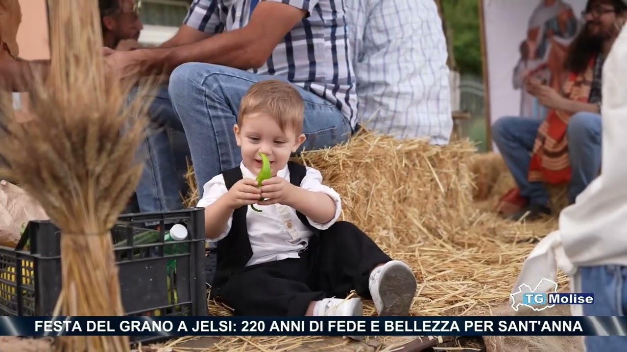 Festa del grano a Jelsi: 220 anni di fede e bellezza per Sant'Anna