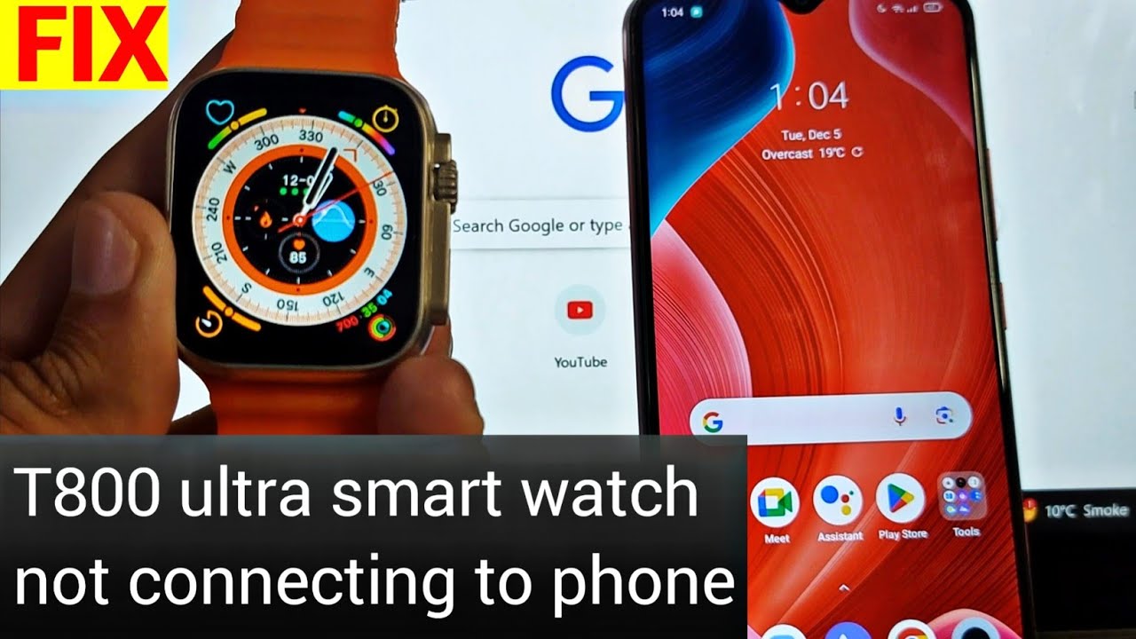 T800 Ultra Smart Watch Not Connecting Problem Solved 🔥 YouTube