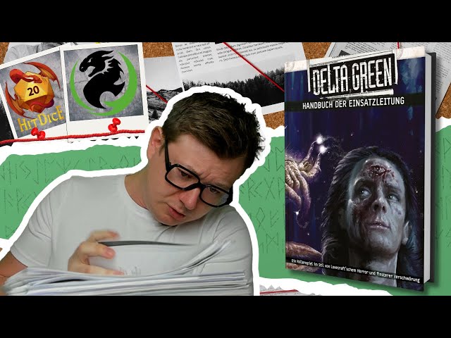Delta Green - "Das Handbuch der Einsatzleitung" | Systemvorstellung und Review @UlissesSpieleTV