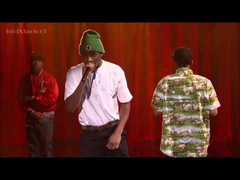 Tyler, The Creator - Rusty [ Live On Letterman} With Domo And Earl