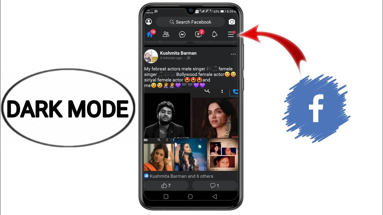 Facebook dark mode new update 2020 how to enable dark