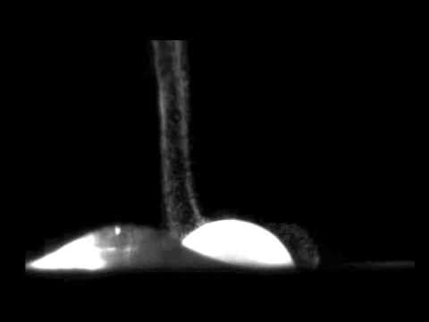 Microscopic high-speed photography of ultrasonic atomization