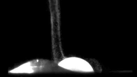 Microscopic high-speed photography of ultrasonic atomization