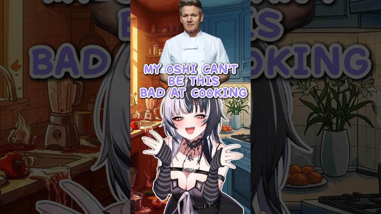 AIN’T NO WAY 💀 Shiori Can’t Be THIS Bad at Cooking??? #hololive #vtuber #holoen #ホロライブ#shorts
