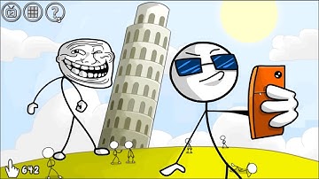 Troll Aventure Fun Wins/Fails Gameplay Walkthrough All Levels Hints + Secret Level