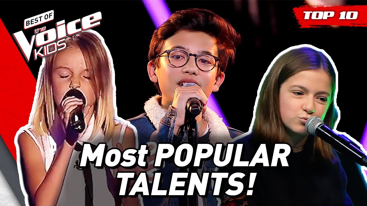 MOST POPULAR TALENTS on The Voice Kids   Top 10