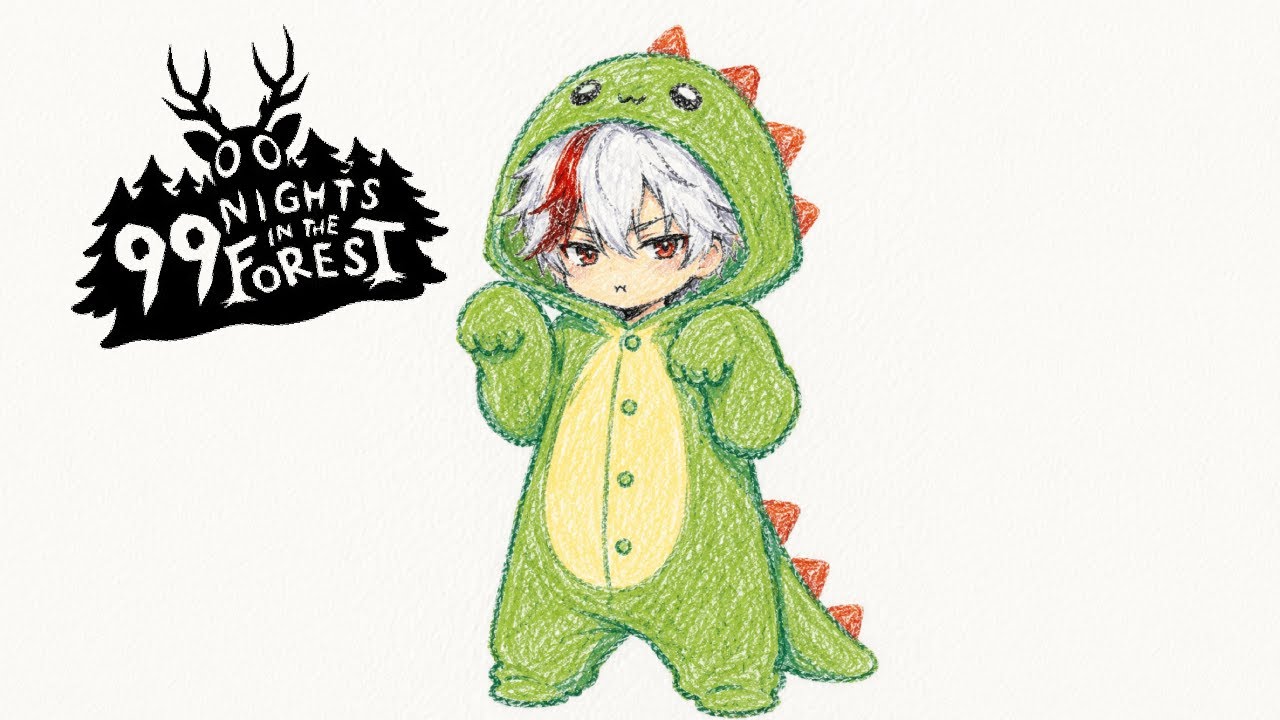 [indian vtuber try to servive 99 night in the forest] II EN/IN Vtuber GEN Z GAMER #indianvtuber