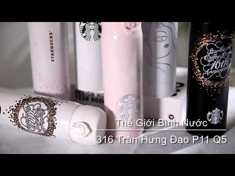 Video Bình Giữ Nhiệt Starbucks Thermos - youtube
