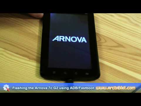 Android Market on the Arnova 7c G2 - Firmware flashing using ADB/fastboot
