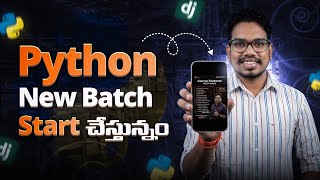 Python Live Batch in Telugu | Zero to Hero Python Course in Telugu