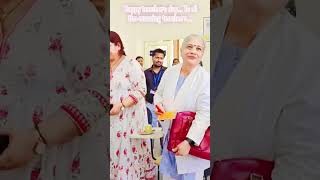 HAPPY TEACHER DAY#2k24#Celebrate std#Fun#viral #srhu #india #world