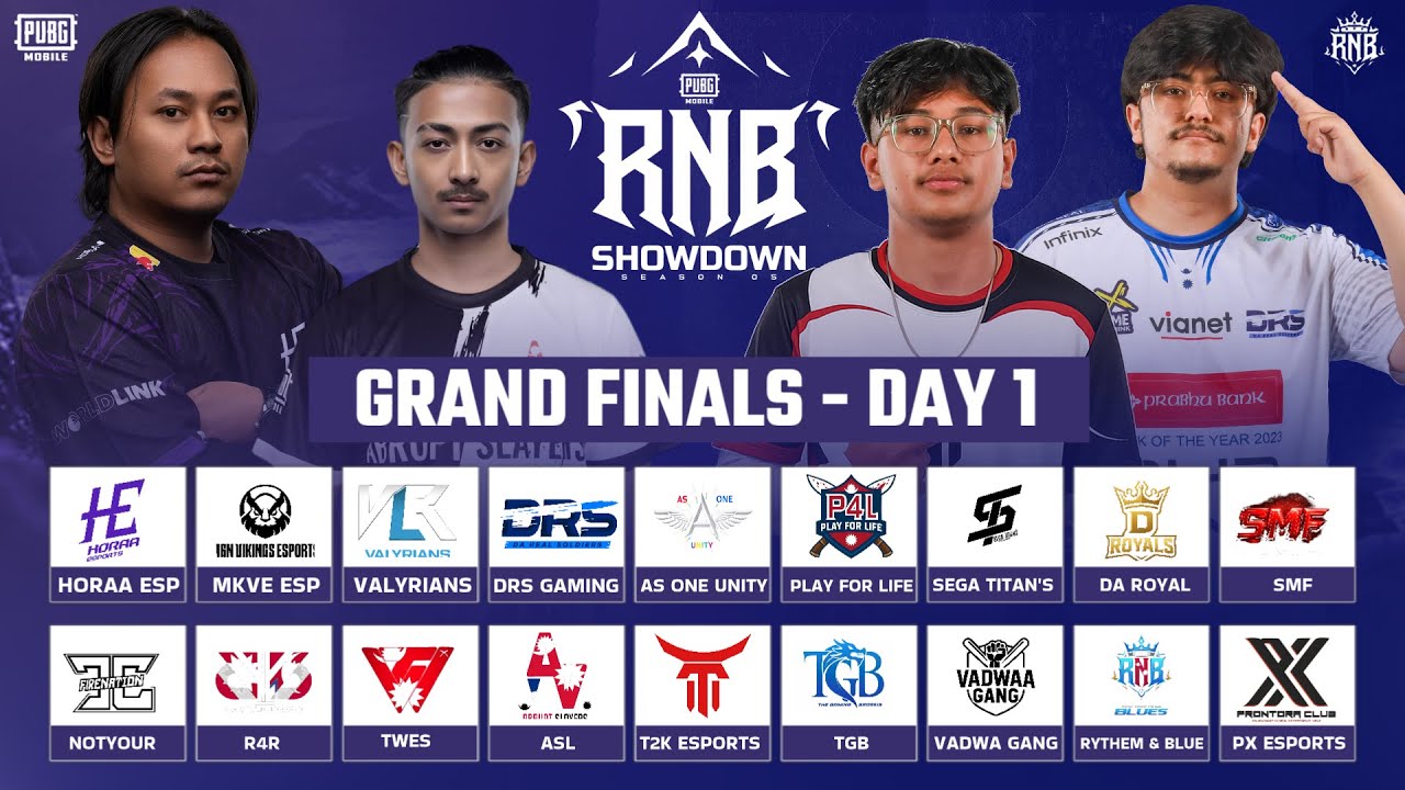 [NP] PUBG MOBILE RNB SHOWDOWN S05 40K FINAL 