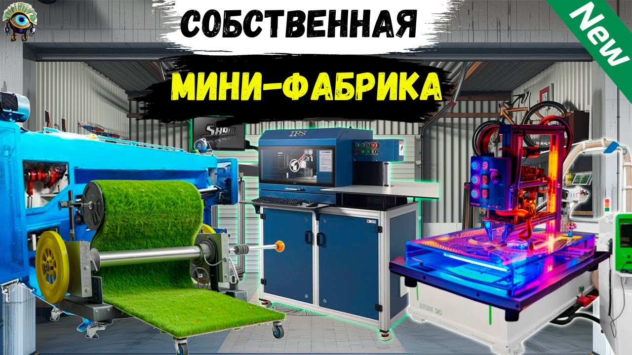 Бизнес Идеи 2025! ТОП-100 прибыльные станки для бизнеса (№38)