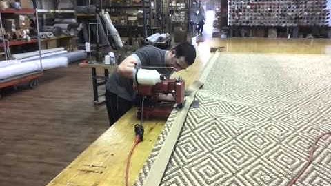 How to Blind Stitch a Rug with the Bond PBL-TX Binder (Part 1)