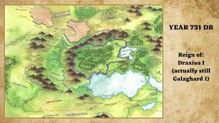 CORMYR of the Forgotten Realms (D&D Setting) - History of Expansion