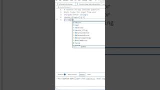 Most Simple Reverse String Python DSA #coding #dsa #competative