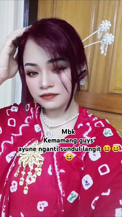 just kidding,cuma bercanda ojok di gawe serius #makeup #jawaklasik #indonesia