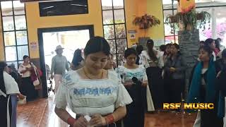 Tushuy Iluman en el Bautizo de Ayneth Diaz en Carabuela Rincón Otavalito