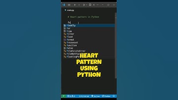 💖 Print a Heart Shape in Python! #Shorts #Python #Coding