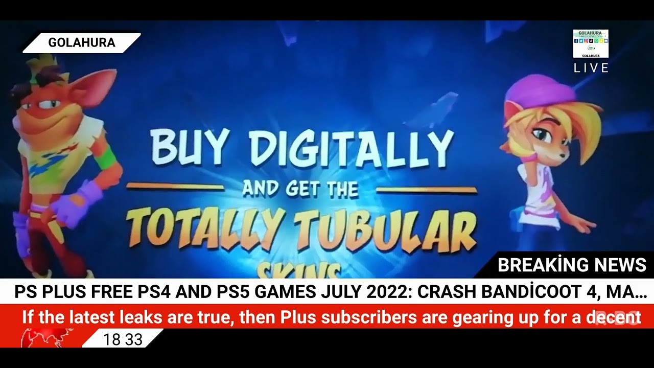 Crash Bandicoot 4 e Man of Medan são jogos grátis de PS5 e PS4 em julho