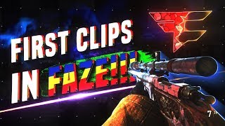 My FIRST CLIPS in FaZe.