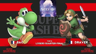 SSBU - Astral Rift 🇫🇷 - Bac (Yoshi) Vs Draver (Young Link) - Top 8 Losers Quarter-Final