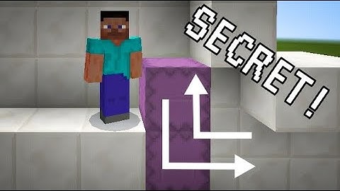 Shulker Box Secret Entrance Tutorial Minecraft (NO REDSTONE!)