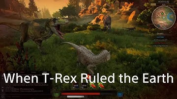 Ceratosaurus + Achillobator OP vs TWO Apex T-Rex death dealers | Path of Titans | Official Servers