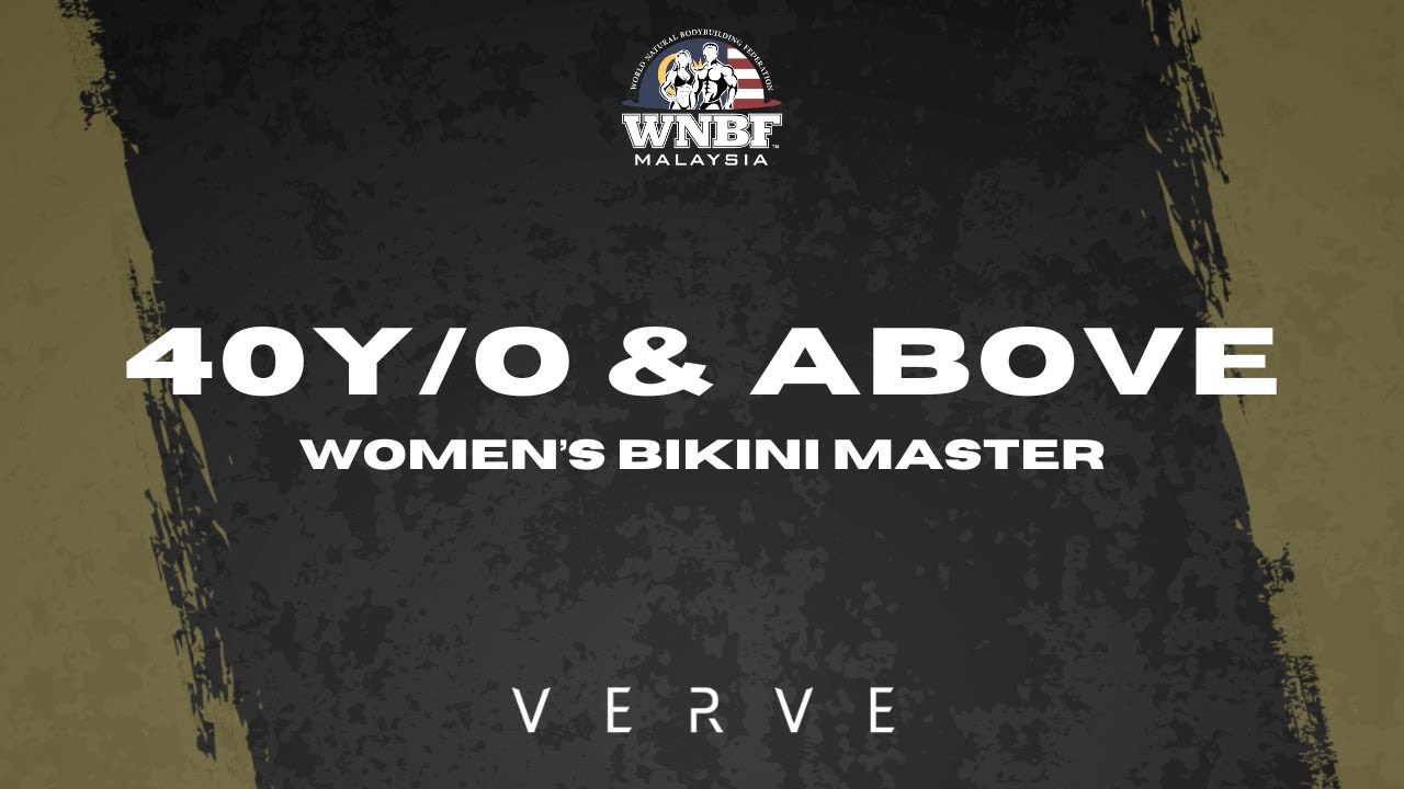 Women's Bikini (Master) WNBF Malaysia The First Naturals YouTube