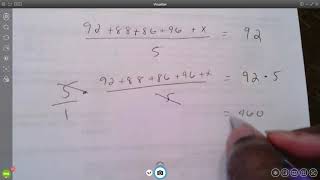 Celebrity Find a missing test score when given all the other test scores and the class average. (Algebra 1) Wealth