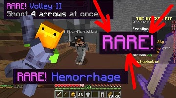 I WANT A PERUN! - ENCHANTING MYSTIC SWORDS - HYPIXEL PIT