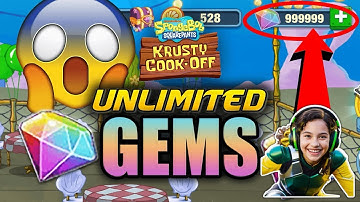 SpongeBob Krusty Cook-Off Hack 2025 - I needed Free Gems And Now I GOT IT!