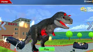 Best Dino Games Monster Dinosaur City Riots: Gorilla Rampage Games Android Gameplay Dinosaur Videos screenshot 2