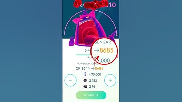 Finally! 🥹 I Powered Up my HUNDO GIGANTAMAX GENGAR to Level 50