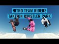 A tour of whistlers terrain park 2024