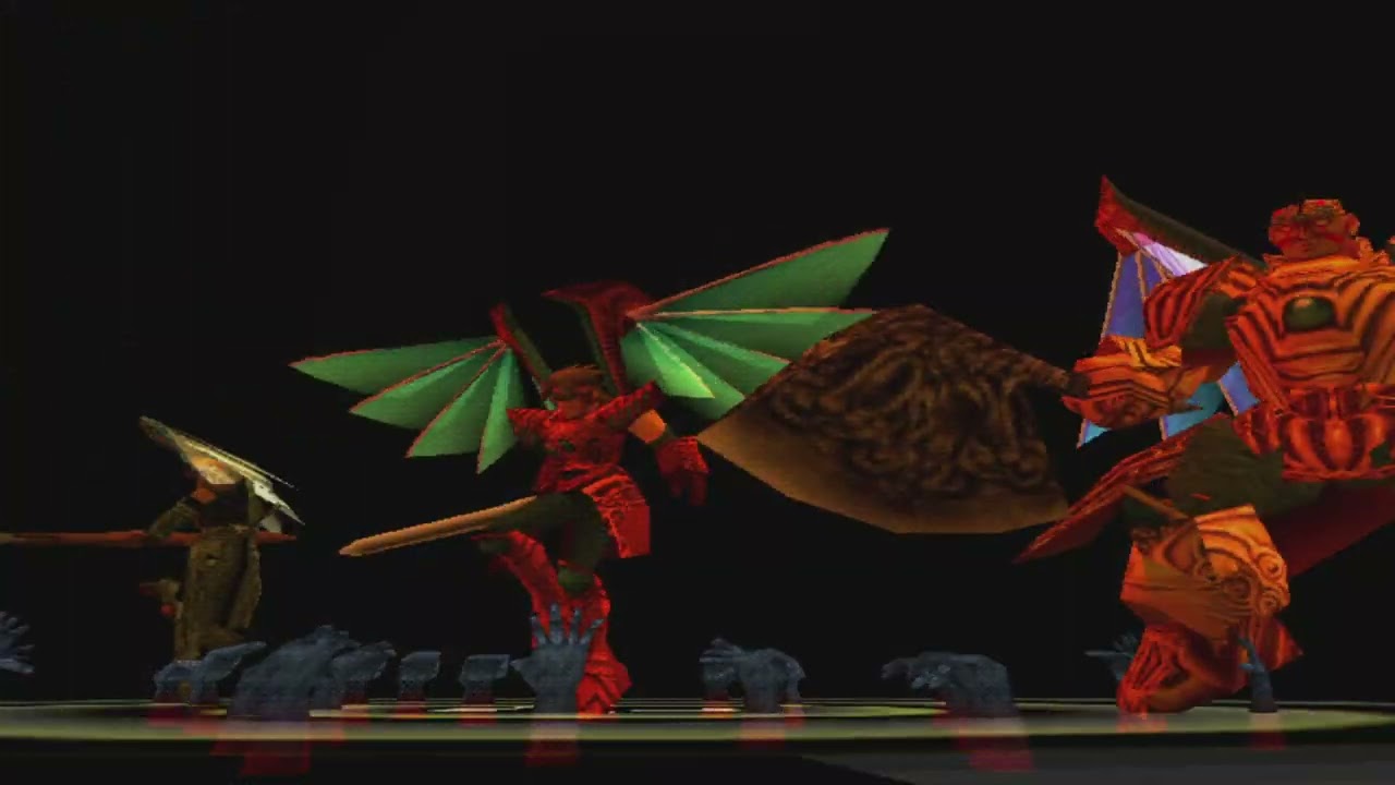 The Legend of Dragoon PS5 Story Boss #32-Vector, Selebus, & Kubila-