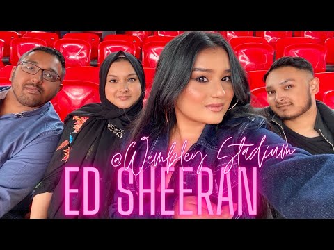 Sibling Day at Wembley Stadium to See Ed Sheeran in Concert VLOG 2022 | Mathematics Tour