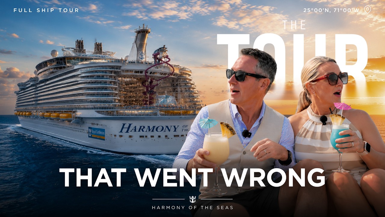 Harmony of the Seas Full Ship Tour | Every Neighbourhood and Our Boardwalk Aqua View Balcony