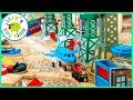 NO ONE IS ALLOWED IN DAD'S TRAIN SECTION! Thomas and Friends MEGA FLOOR TRACK