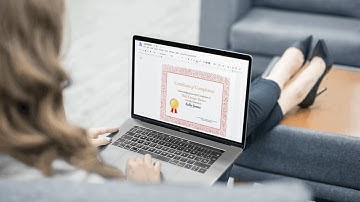 How To Design a Certificate in Google Docs (5 Steps)