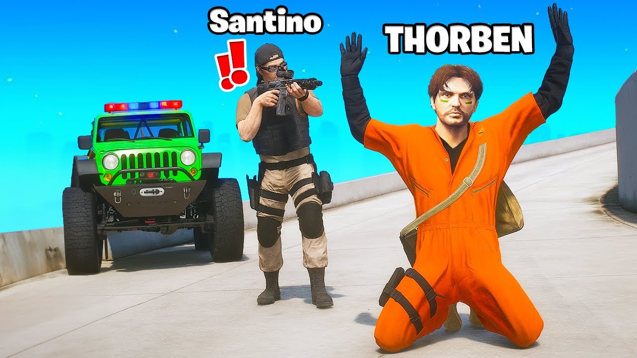 Ik JAAG Op Thorben In GTA!👮🏹