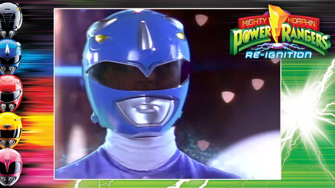 Meet The Blue Ranger | Mighty Morphin Minute | Power Rangers Re ...