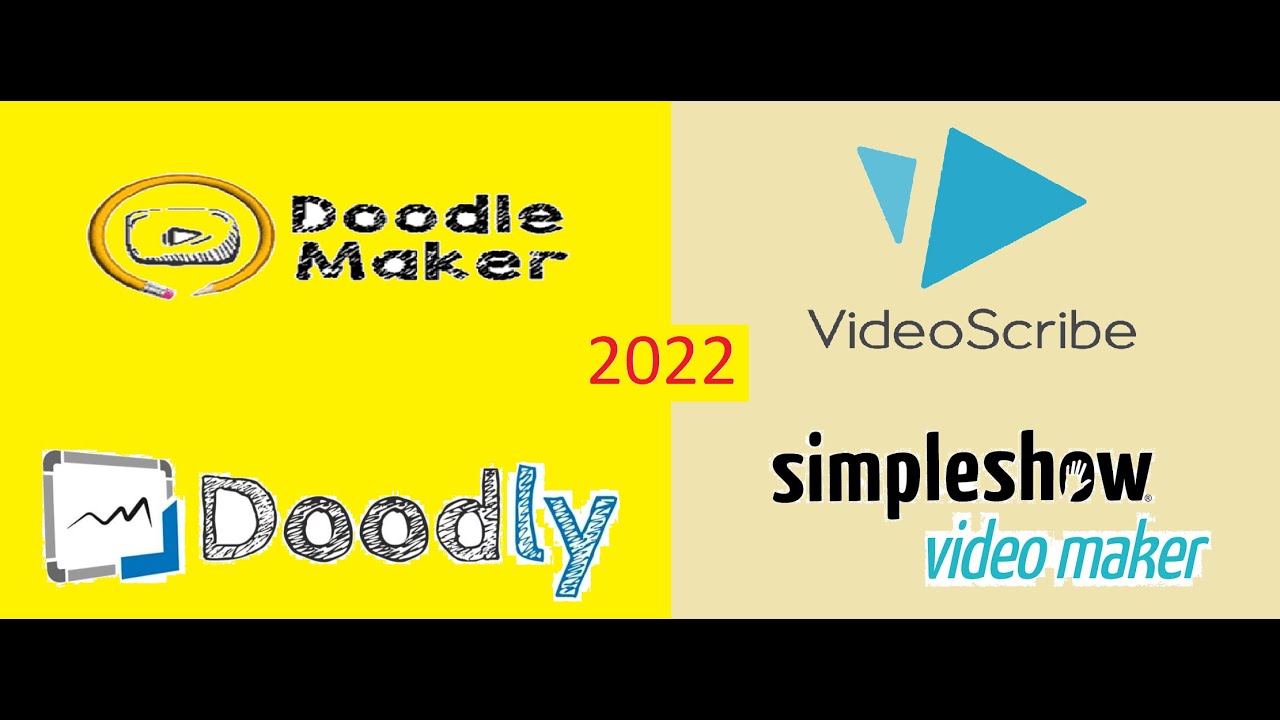 Doodly Vs Doodle maker Vs Videoscribe Vs Simpleshow - Detailed Honest ...