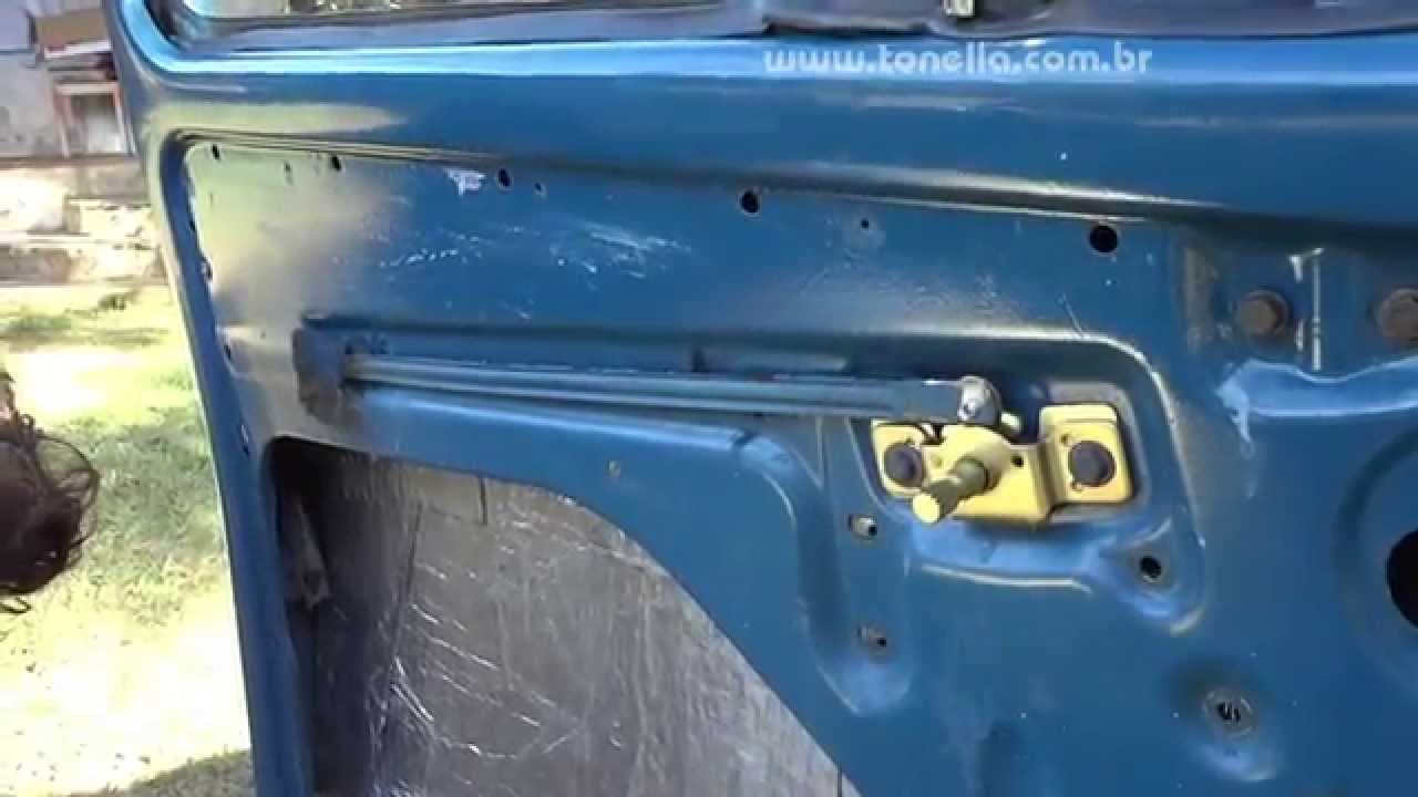 Tonella - desmontagem  e MONTAGEM da porta do fusca 02